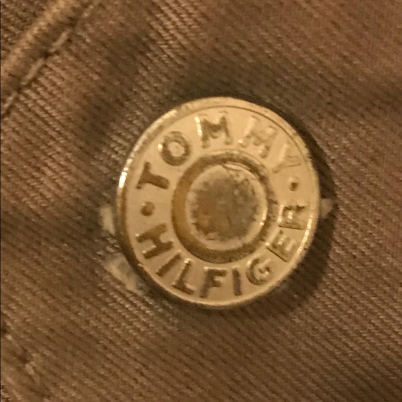 Tommy Hilfiger faux fur army khaki bomber jacket - Picture 7 of 7